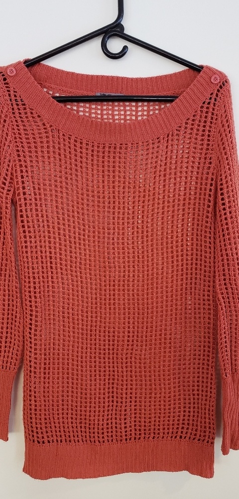 Orange sweater